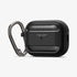 ACS05482 - Apple AirPods Pro 2 Case Rugged Armor in matte black showing the front